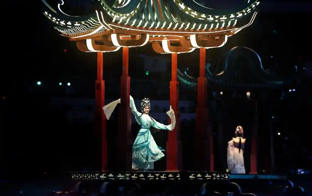 追光·寻迹｜全运会上的国潮密码：传统文化惊艳亮相