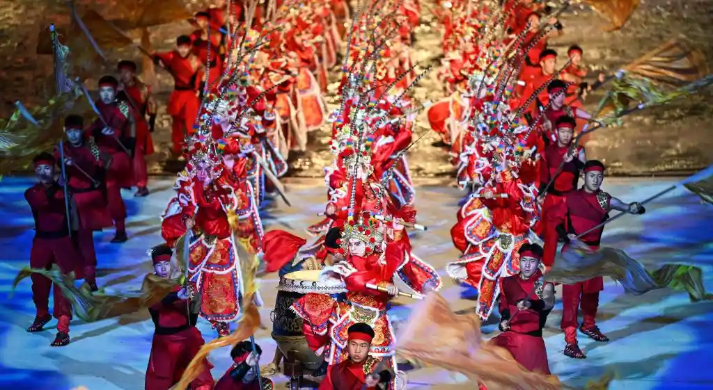 追光·寻迹｜全运会上的国潮密码：传统文化惊艳亮相