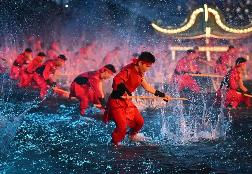 追光·寻迹｜全运会上的国潮密码：传统文化惊艳亮相