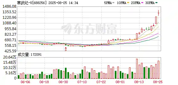 寒武纪狂飙突进！股价飙升至1391元，牛散章建平豪赚数亿引争议